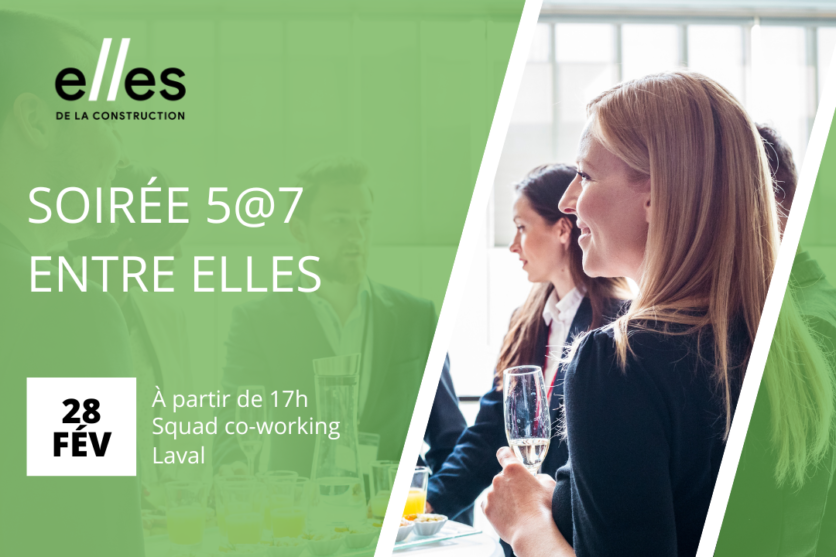 Soirée 5 à 7 entre Elles