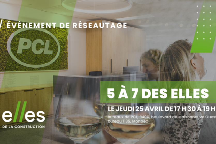 5 à 7 chez PCL Construction