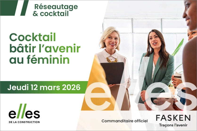 Cocktail bâtir l'avenir au féminin
