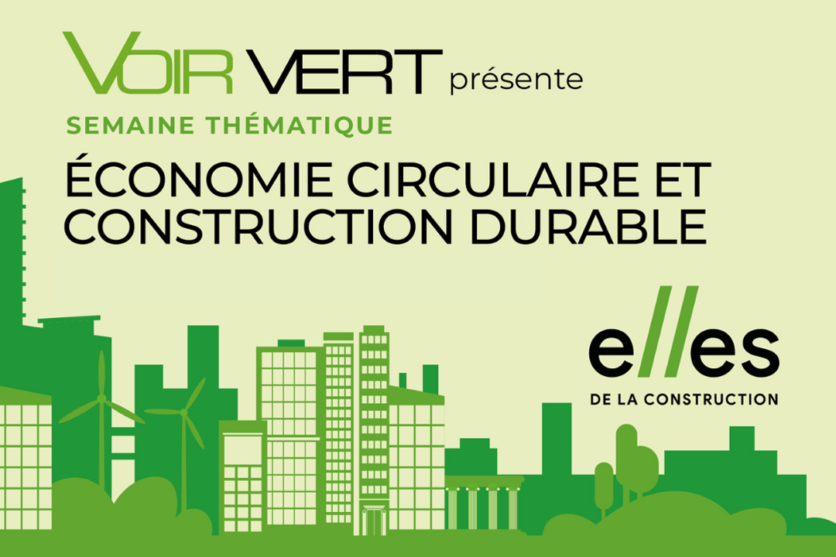 2e édition de la Semaine thématique Économie circulaire et construction durable
