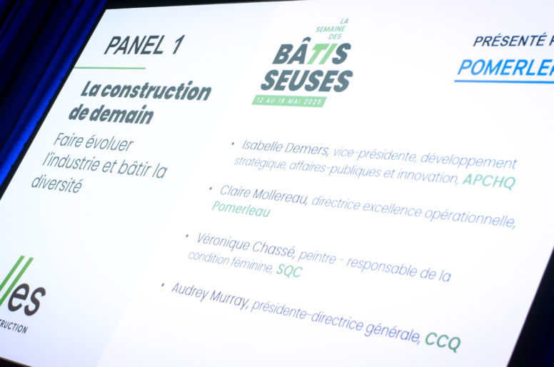 Retour sur la semaine des bâtisseuses