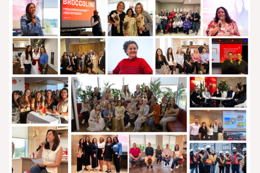 Broccolini, un engagement en action pour un soutien renouvelé aux Elles de la construction