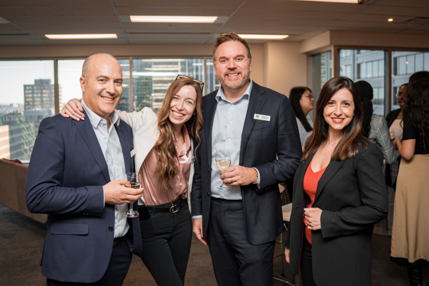 Soirée inspirante de réseautage chez PCL Construction