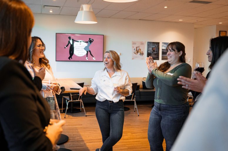 Soirée inspirante de réseautage chez PCL Construction