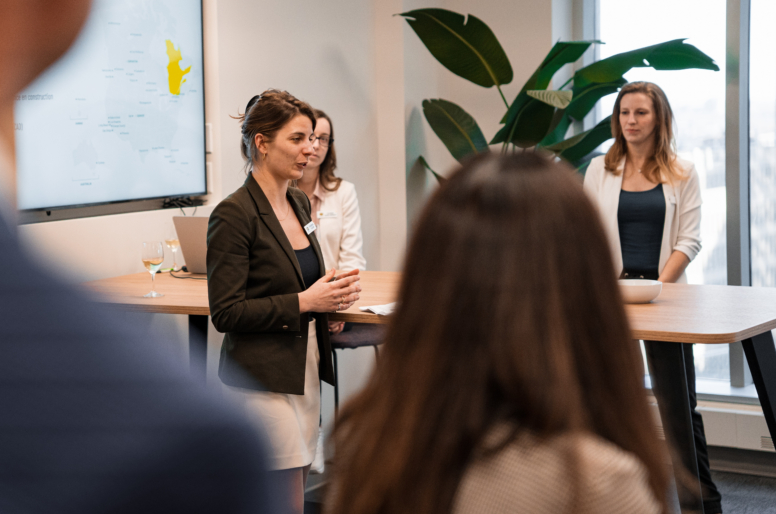 Soirée inspirante de réseautage chez PCL Construction