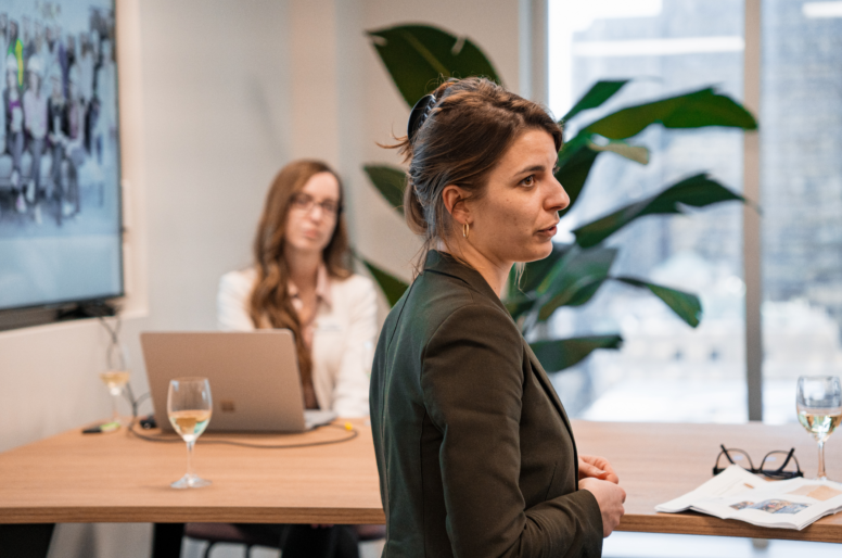 Soirée inspirante de réseautage chez PCL Construction